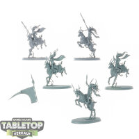 Wood Elf Realms - 5 x Wild Riders - teilweise bemalt