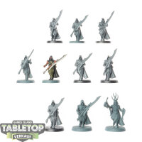 Wood Elf Realms - 10 x Wildwood Rangers - teilweise bemalt