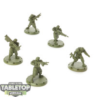 Dust Tactics - RANGER WEAPON SQUAD - unbemalt
