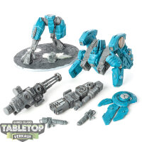 Tau Empire - XV104 Riptide Battlesuit - teilweise bemalt