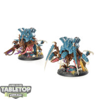 Tyraniden - 2x Carnifex Brood - bemalt