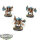 Tyraniden - 3x Tyranid Warriors (Klassisch) - bemalt