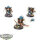 Tyraniden - 3x Tyranid Warriors (Klassisch) - bemalt