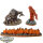 Fyreslayers - 3x Magmic Invocations - teilweise bemalt