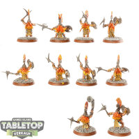 Fyreslayers - 10x Vulkite Berzerkers - bemalt