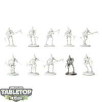 Tau Empire - 10x Kroot Carnivores - teilweise bemalt