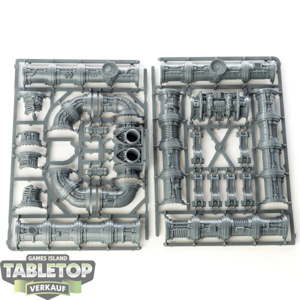 Gelände - Thermic Plasma Conduits Sector Mechanicus - im Gussrahmen