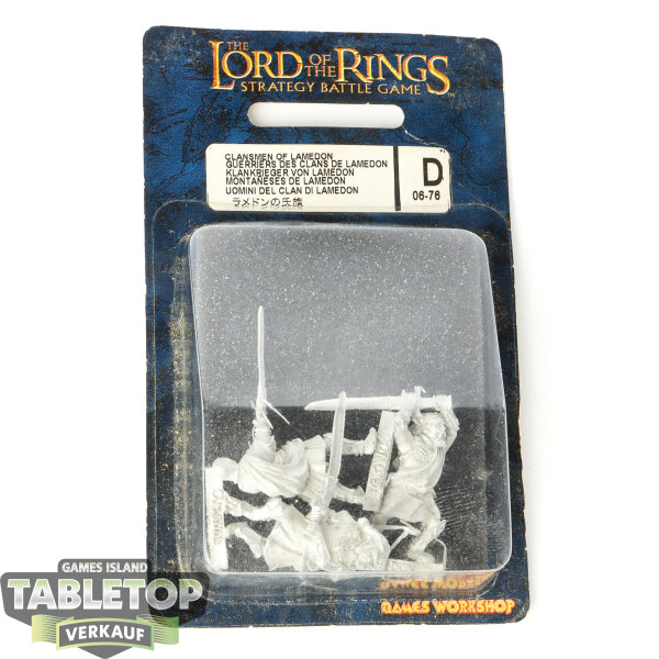 HdR Figuren - Gut - 3x Clansmen of Lamedon - Originalverpackt / Neu