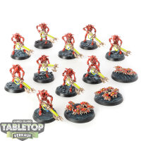 Necrons - 10 Necron Warriors - bemalt