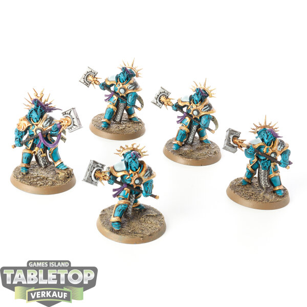Stormcast Eternals - 5 Retributors - bemalt