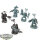 Orks - 5x Ork Nobz - teilweise bemalt