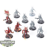 Blades of Khorne - 10 x Bloodletters - teilweise bemalt