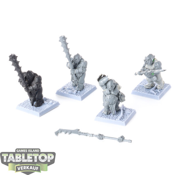 Ogre Kingdoms - 4 x Ironguts - unbemalt