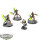 Necrons - 4 Skorpekh Destroyers - bemalt