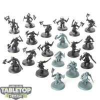 Blades of Khorne - 20 Bloodreavers - grundiert