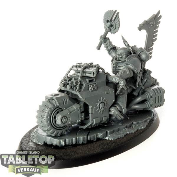 Space Marines - Primaris Chaplain on Bike - unbemalt