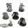 Dark Angels - 5 x Deathwing Terminator Squad (Classic) - teilweise bemalt
