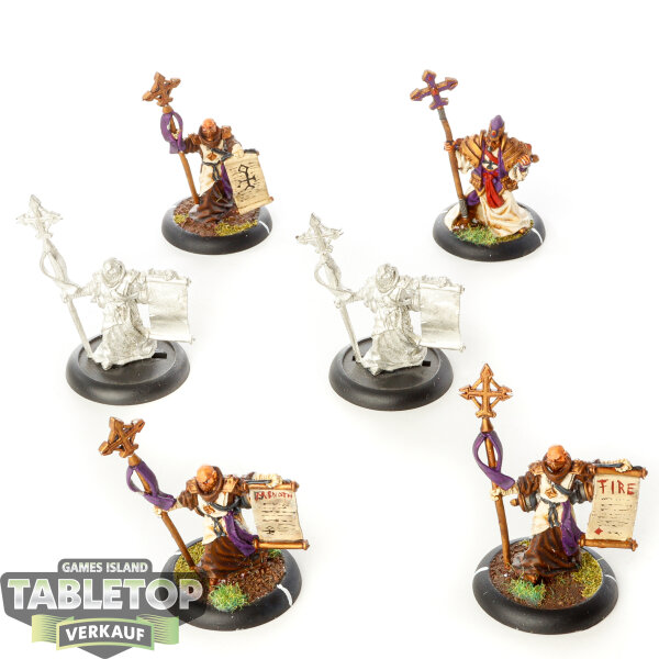 Protectorate of Menoth - Choir of Menoth - teilweise bemalt