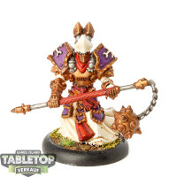 Protectorate of Menoth - High Exemplar Kreoss - bemalt