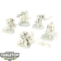 Death Guard - 5x Blightlord Terminators - grundiert