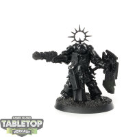 Space Marines - Lieutenant with Storm Shield - grundiert