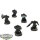 Dark Angels - 5x Sternguard Veterans - klassisch - teilweise bemalt