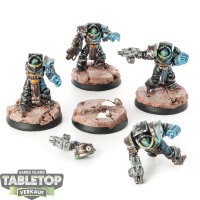 Horus Heresy - 4 Legion Cataphractii Terminator Squad -...