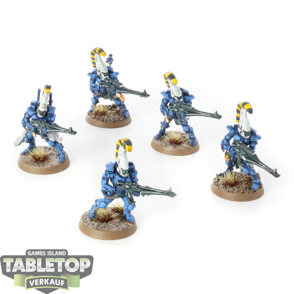 Aeldari - 5 Dire Avengers - bemalt