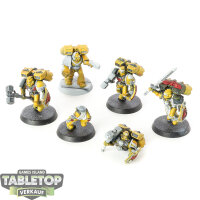 Space Marines - 5 Vanguard Veteran Squad - bemalt