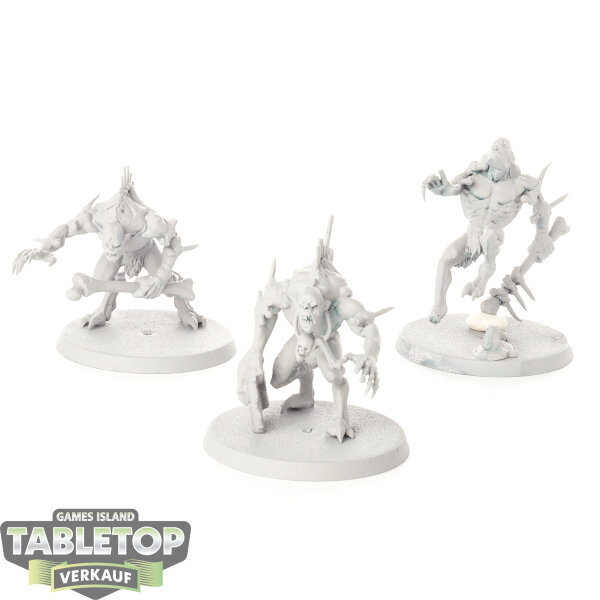 Flesh-eater Courts - 3x Crypt Horrors - grundiert