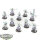 Drukhari - 10 Kabalite Warriors - teilweise bemalt