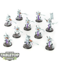Drukhari - 10 Kabalite Warriors - teilweise bemalt