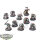 Orks - 10x Ork Boyz - teilweise bemalt