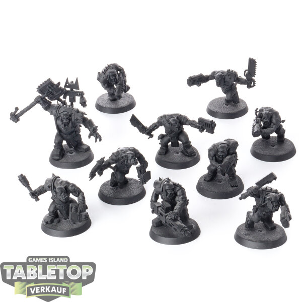 Orks - 10x Boyz - grundiert