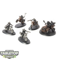 Genestealer Cults - 5 Atalan Jackals - teilweise bemalt