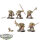 Orruk Warclans - 5 x Brutes - bemalt