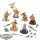 Adeptus Custodes - 6x Custodian Guard Squad - teilweise bemalt