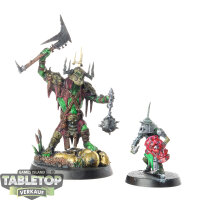 Orruk Warclans - Killaboss with Stab-grot - bemalt