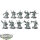 Stormcast Eternals - 10 x Vanguard-Hunters - unbemalt