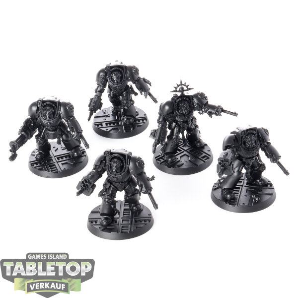Space Marines - 5 x Terminator Squad - grundiert