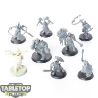 Blades of Khorne - 8 x Iron Golem - teilweise bemalt