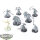 Blades of Khorne - 8 x Iron Golem - teilweise bemalt