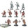 Blades of Khorne - 10x Blood Warriors - teilweise bemalt