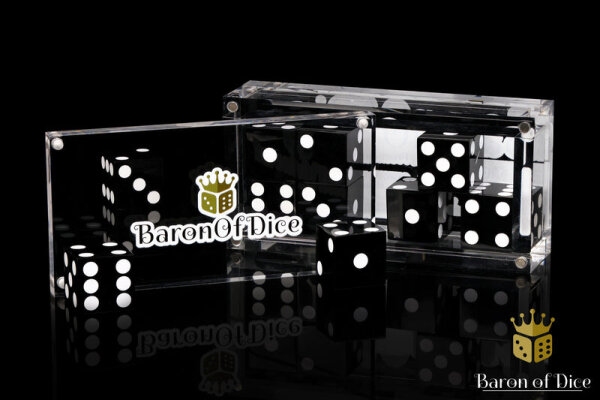 Baron of Dice - Precision Dice - Black (10)