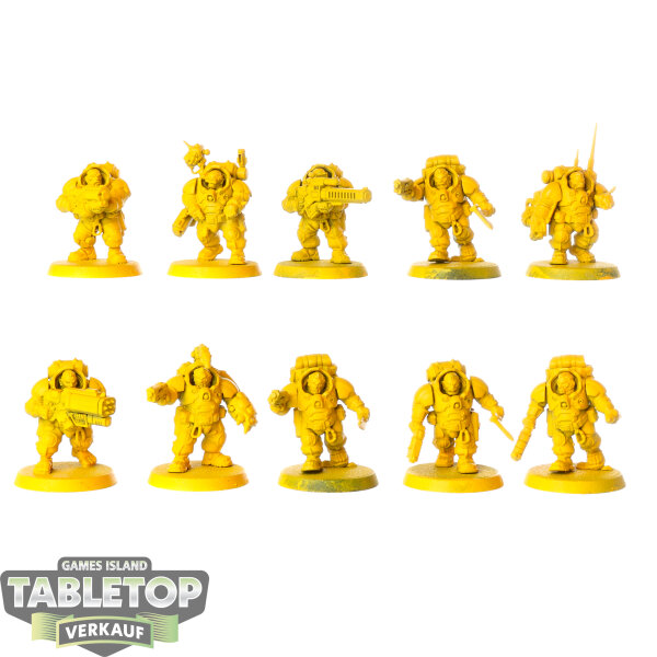 Leagues of Votann - 10 x Hearthkyn Warriors - teilweise bemalt