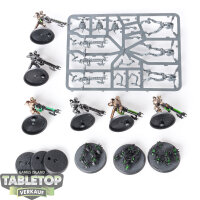 Necrons - 9 x Necron Warriors - teilweise gebaut