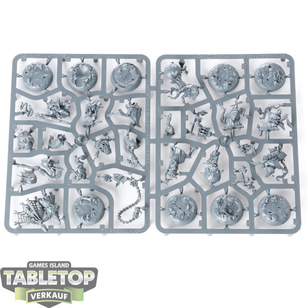 Gloomspite Gitz - 9 x Zarbags Gitz - im Gussrahmen