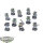 Ultramarines - 10 x Tactical Marines (Classic) - bemalt