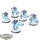 Necrons - 5 x Immortals - bemalt