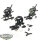 Necrons - 3 Tomb Blades - grundiert